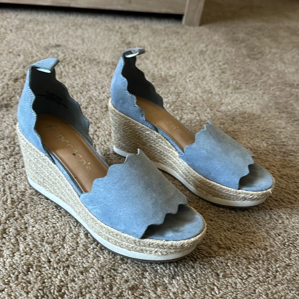 Francesca Blue espadrilles